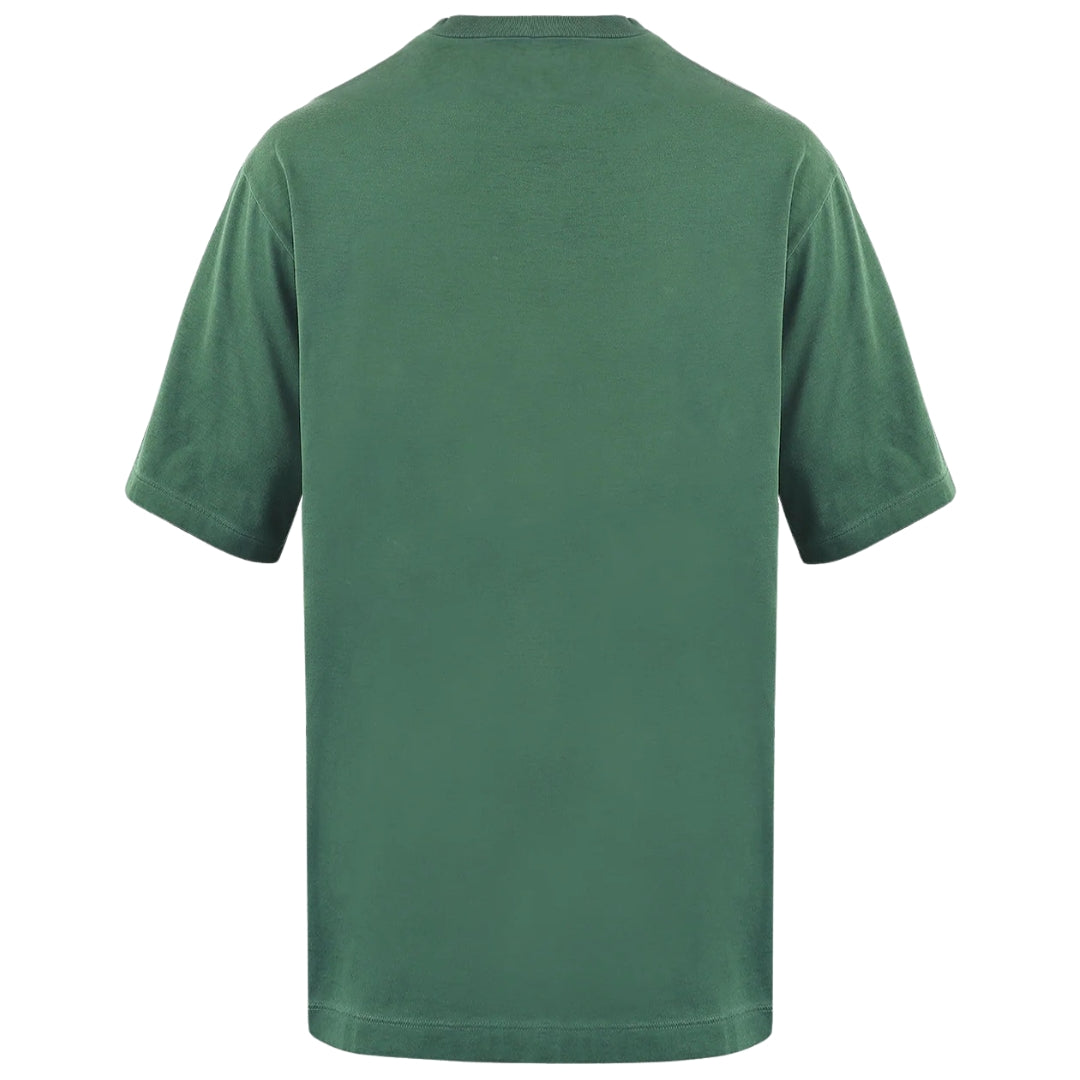 DSQUARED2 Branded Raising Hell Logo Green  T-Shirt XS