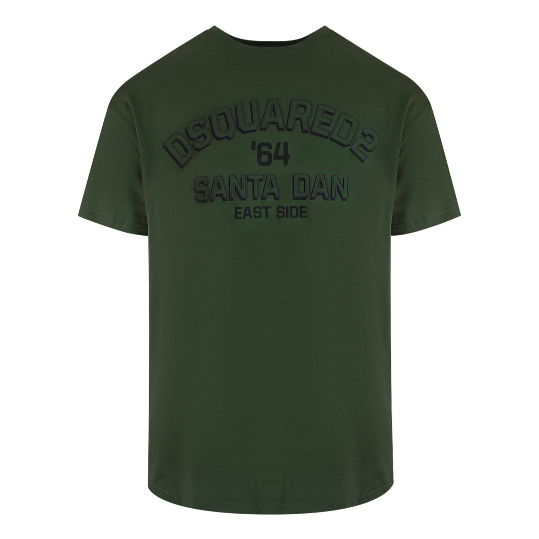 Dsquared2 Santa Dan 64 Dark Green T-Shirt M