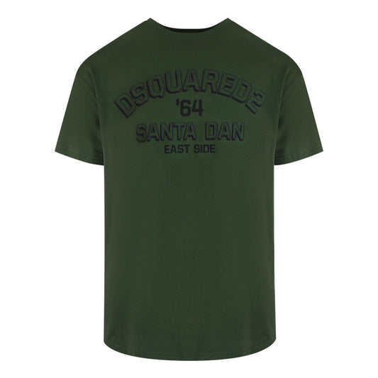 Dsquared2 Santa Dan 64 Dark Green T-Shirt M