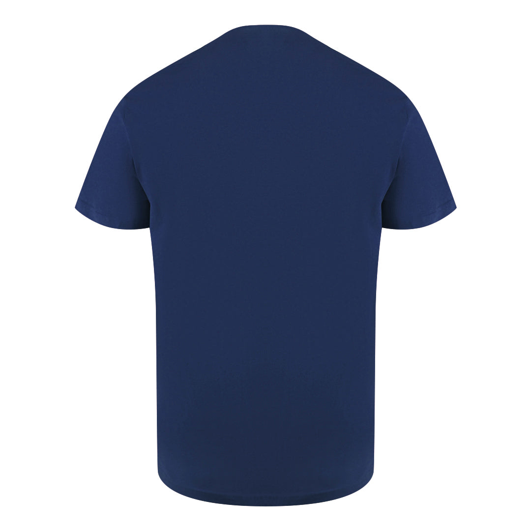 Dsqaured2 Cool Fit Large DSQ Logo Navy Blue T-Shirt