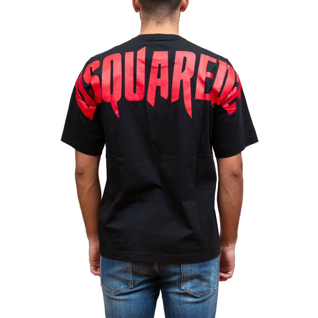 Dsquared2 Horror Logo T-Shirt Black L