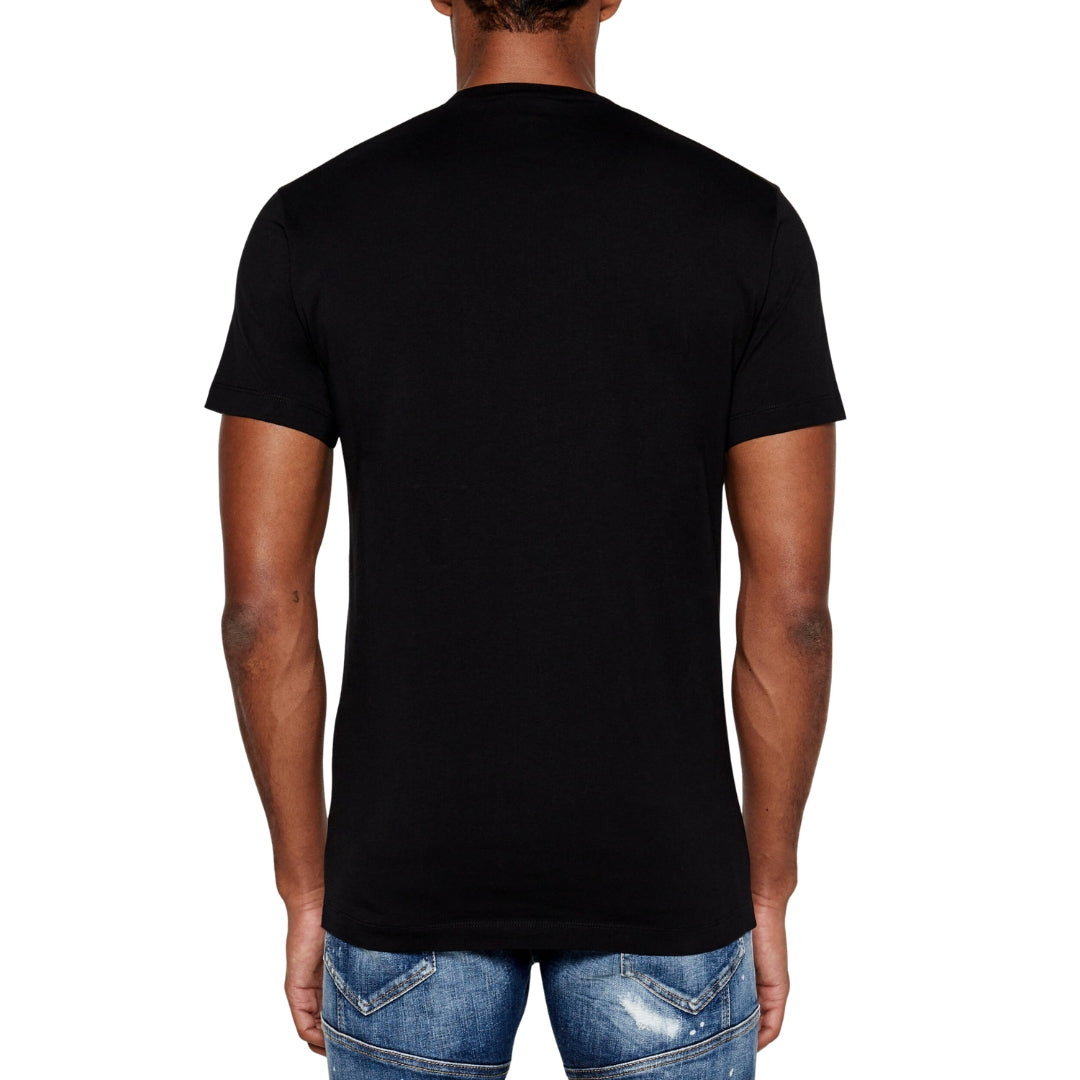 Dsquared2 Dripping Maple Leaf T-Shirt Black M