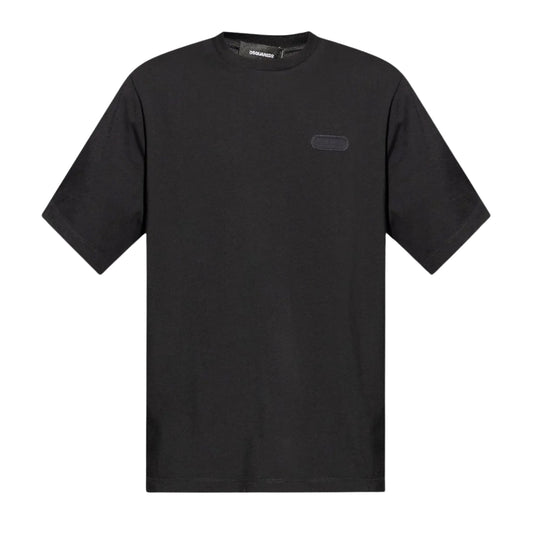 Dsquared2 Loose Fit Cotton T-Shirt Black M
