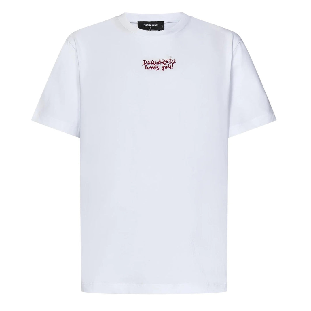 Dsquared2 Dsquared2 Loves You T-Shirt White XL