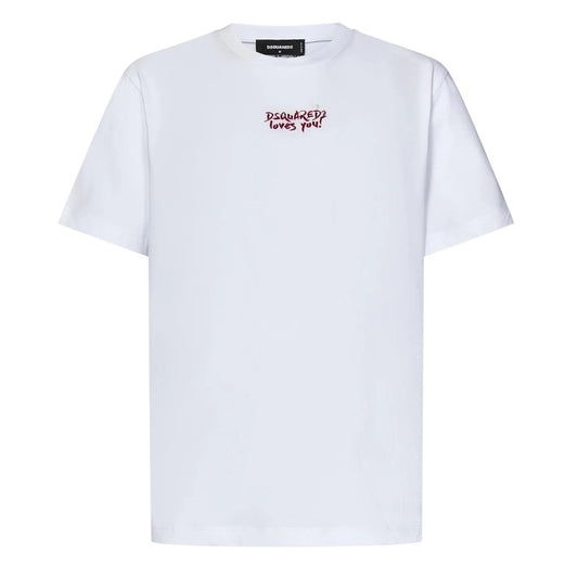 Dsquared2 Dsquared2 Loves You T-Shirt White XL