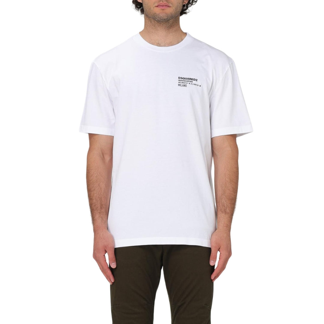 Dsquared2 Logo T-Shirt White L