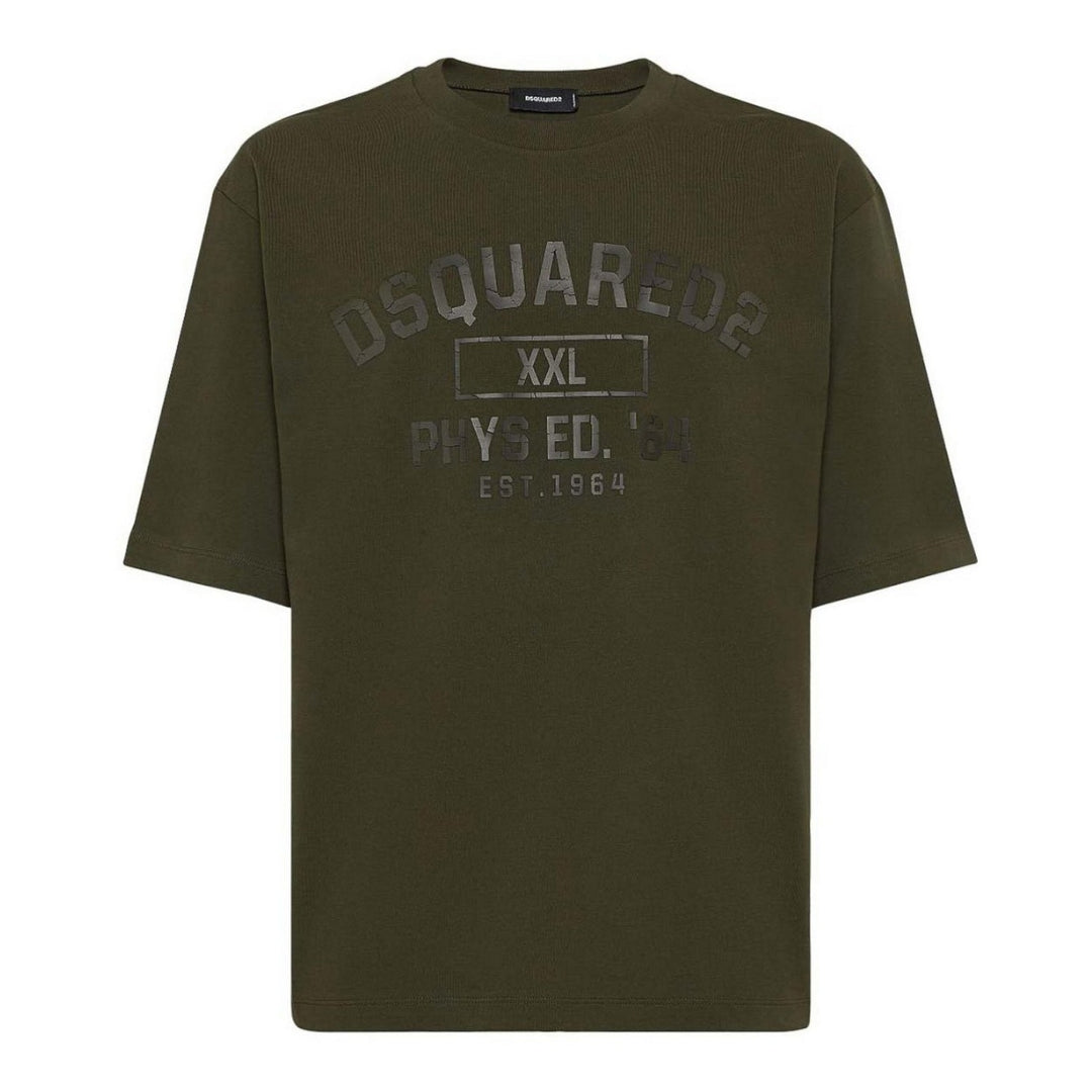 Dsquared2 Phys Ed Military T-Shirt Military Green S