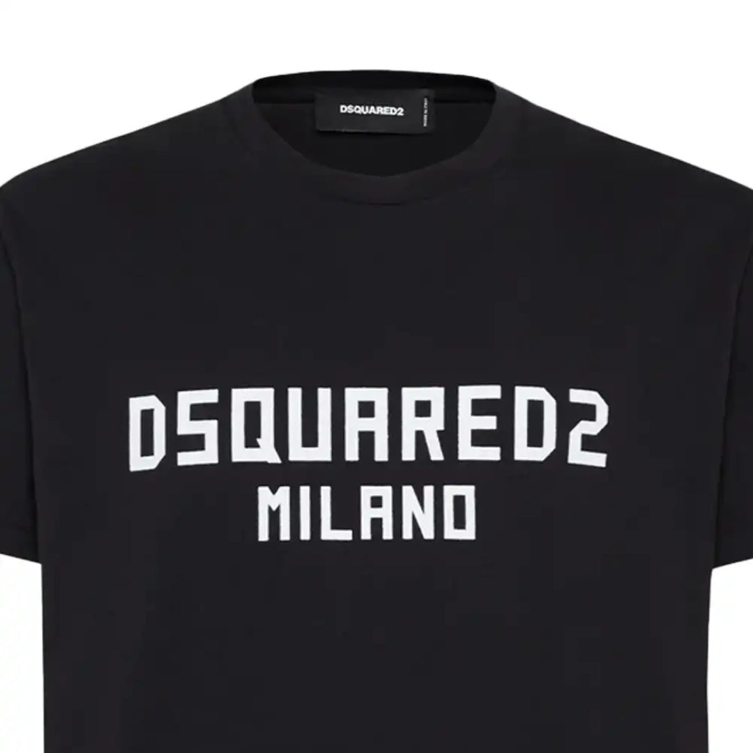Dsquared2 Cool Fit T-Shirt Black White Print XS