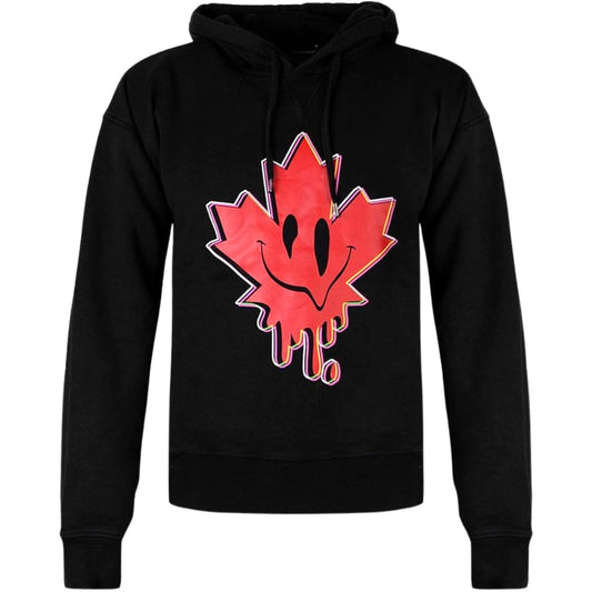 Dsquared2 Acid Maple Leaf Black Hoodie