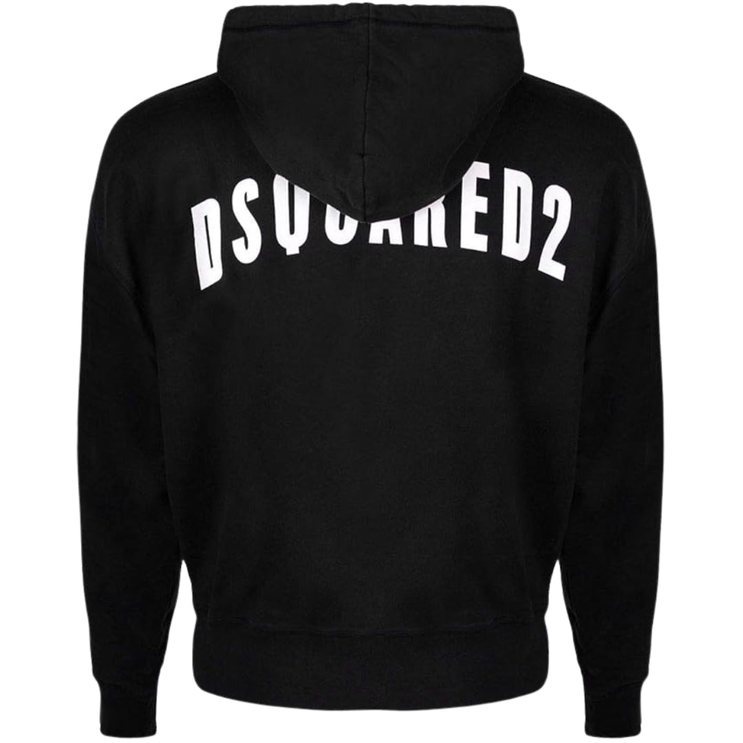 Dsquared2 Acid Maple Leaf Black Hoodie
