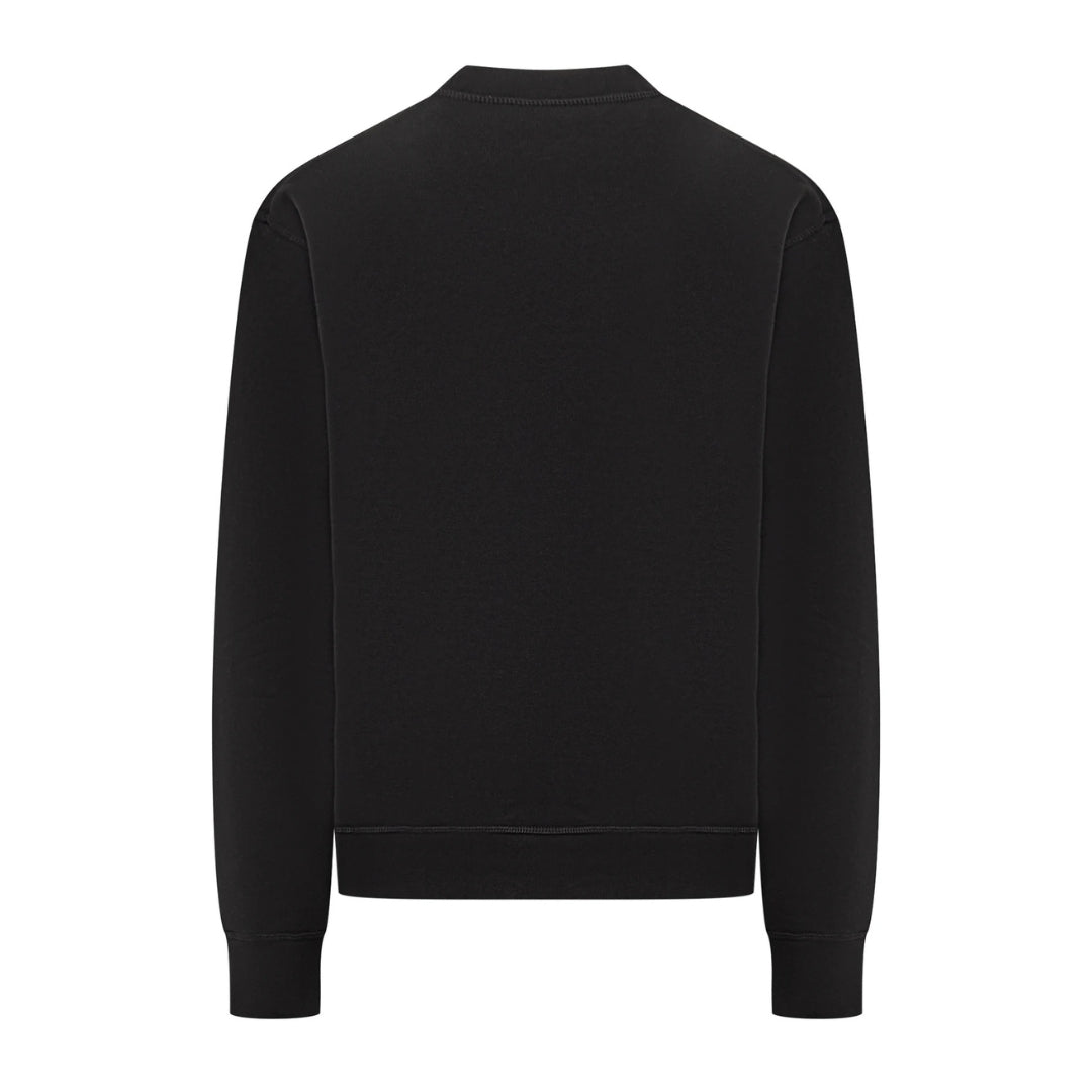 Dsquared2 Red Maple Leaf Sweatshirt Black M