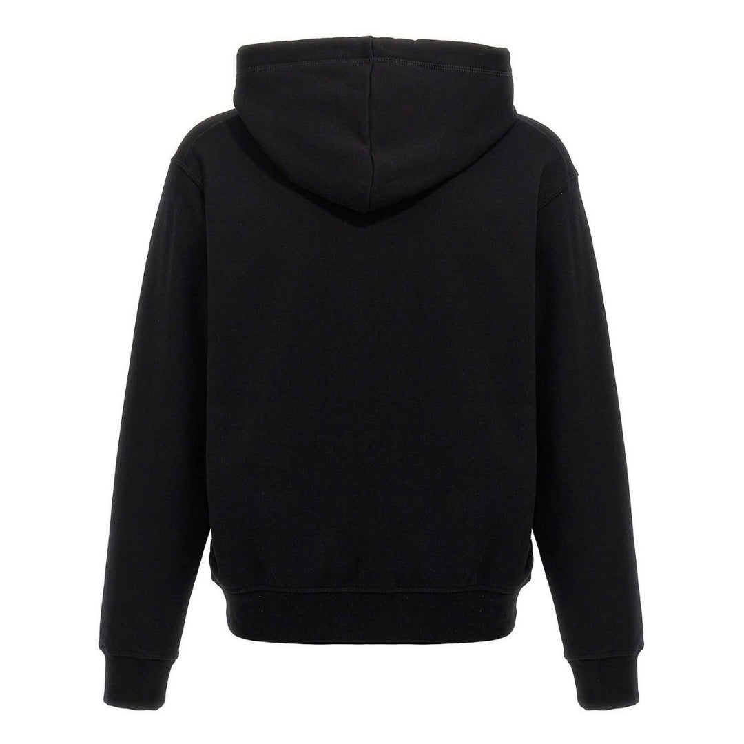 Dsquared2 Printed Hoodie Black M