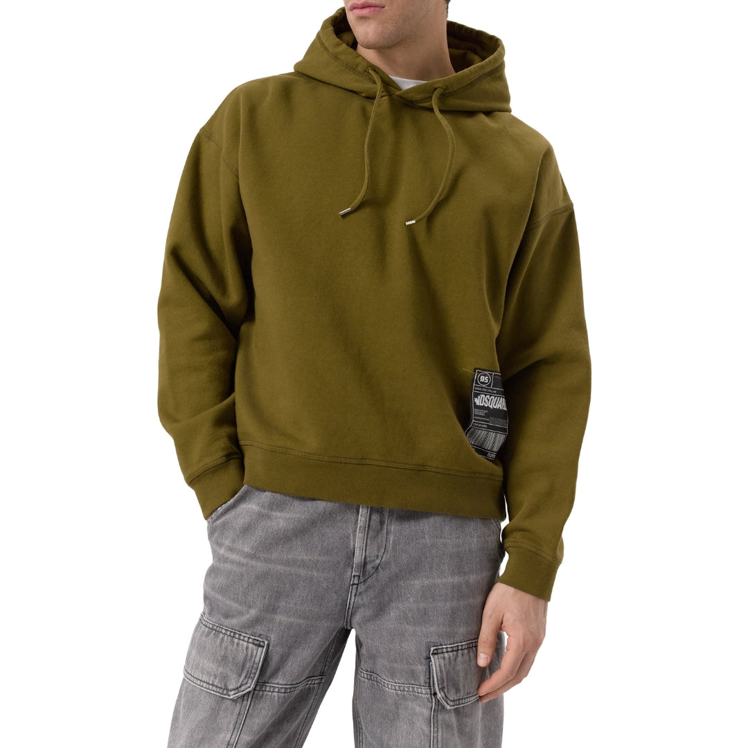 Dsquared2 Relaxed Fit Sweatshirt Military M
