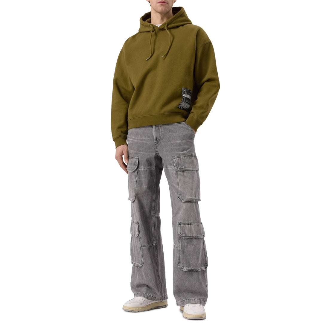 Dsquared2 Relaxed Fit Sweatshirt Military M