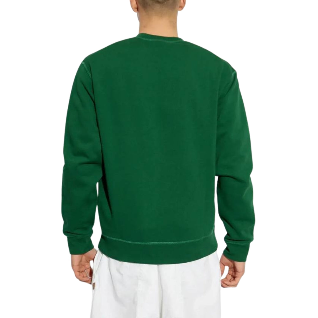 Dsquared2 Cool Fit Dsquared2 Milano Sweatshirt Green Red Print S