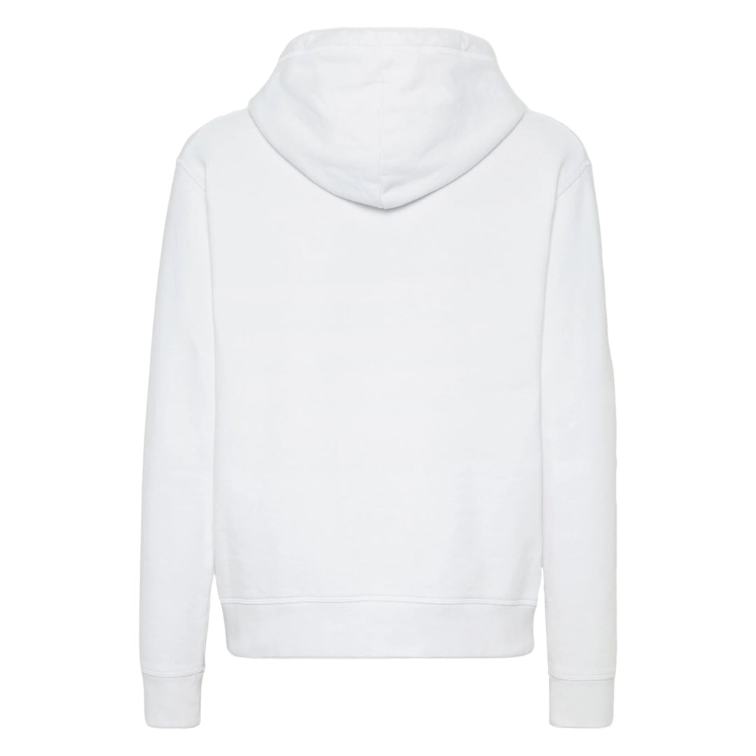 Dsquared2 Cool Fit Hoodie White Ochre Print S