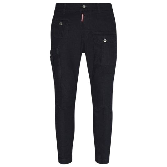 Dsquared2 Sexy Cargo Fit Dark Blue Pants