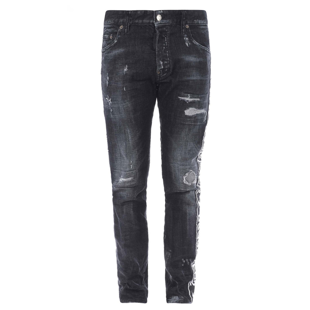 DSQUARED2 S74LB0452 S30357 SKATER JEAN 900 BLACK JEANS Mens 54