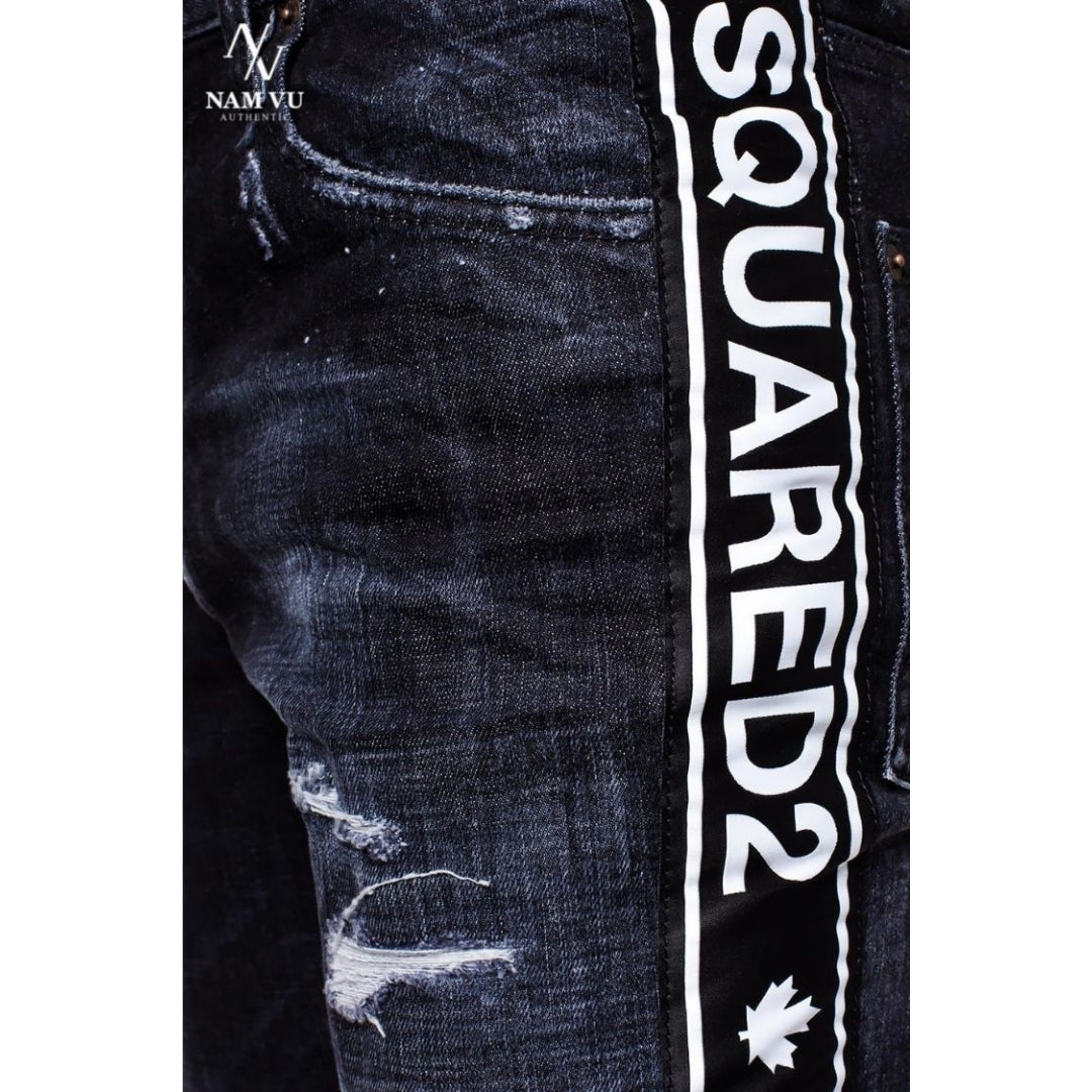 DSQUARED2 S74LB0452 S30357 SKATER JEAN 900 BLACK JEANS Mens 54