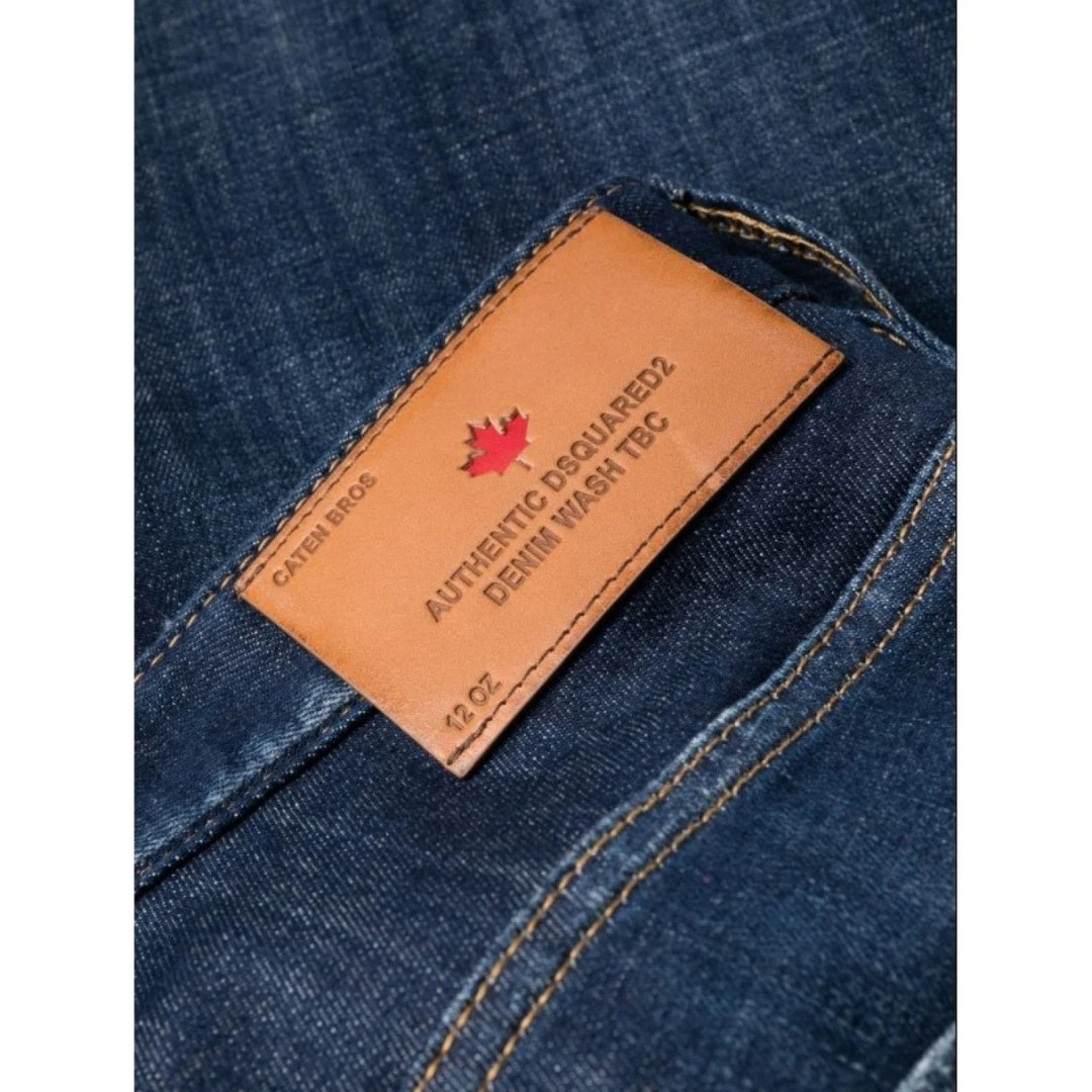 Dsquared2 Dark Clean Wash Cool Guy Jeans Navy Blue W28