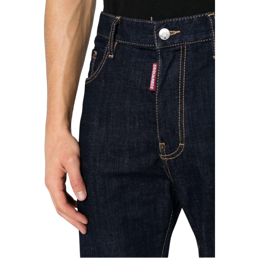 Dsquared2 Dark Rince Wash 642 Jeans Navy Blue W26