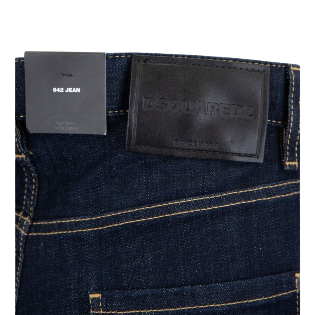 Dsquared2 Navy Blue Skater Denim Jeans W28