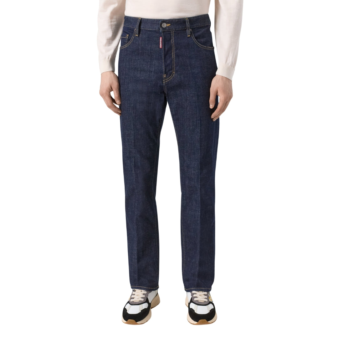 Dsquared2 Navy Blue Skater Denim Jeans W28