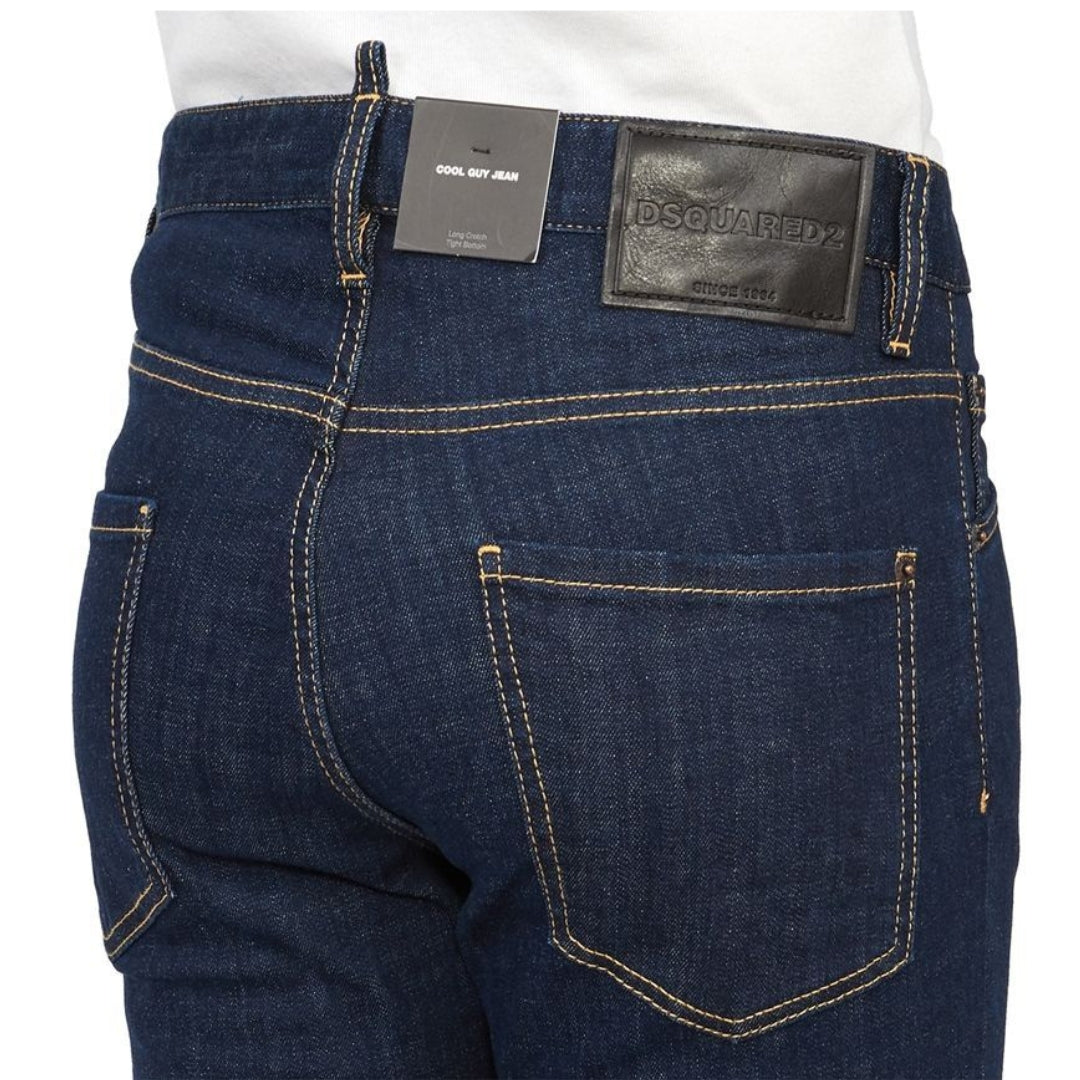 Dsquared2 Dark Rince Wash Cool Guy Jeans Navy Blue W26