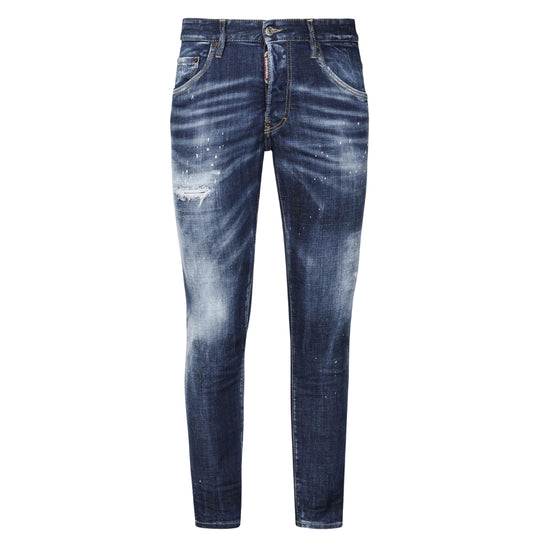 DSQUARED2 Skater Jean In Distressed Denim Jeans W32