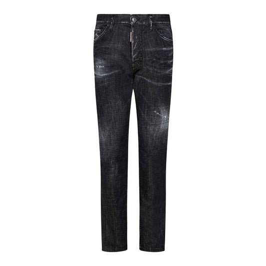 Dsquared2 Black Easy Wash Cool Guy Jeans Black W28