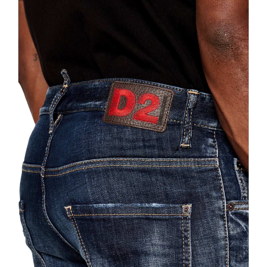 Dsquared2 Skater Jeans Navy Blue W30