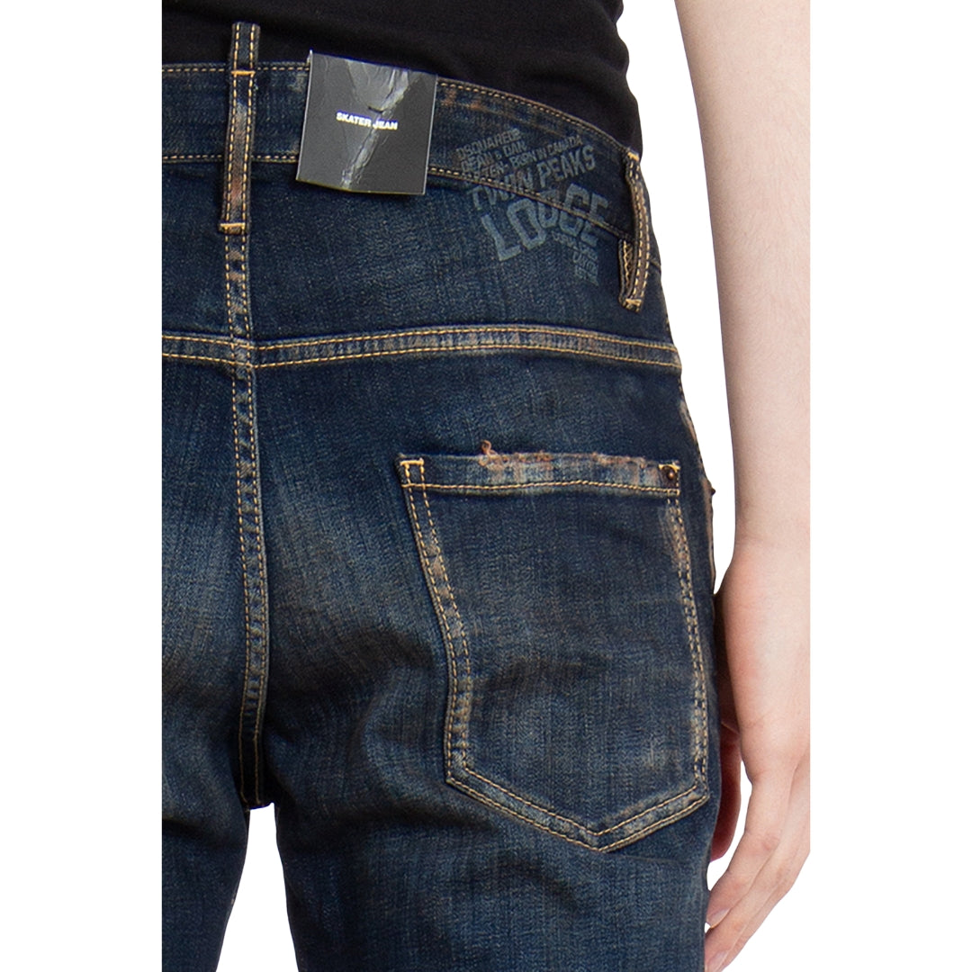 Dsquared2 Skater Jeans Navy Blue W32