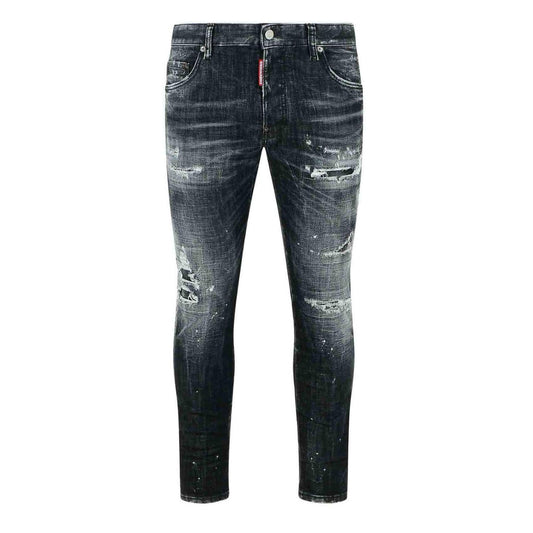 Dsquared2 Rocky Mountains Wash Skater Jeans Black W28