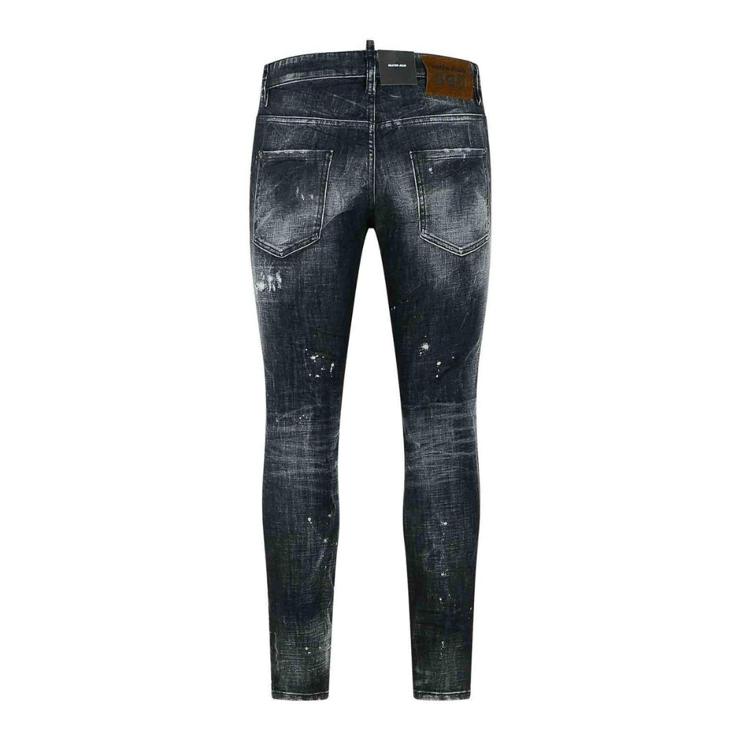 Dsquared2 Rocky Mountains Wash Skater Jeans Black W28