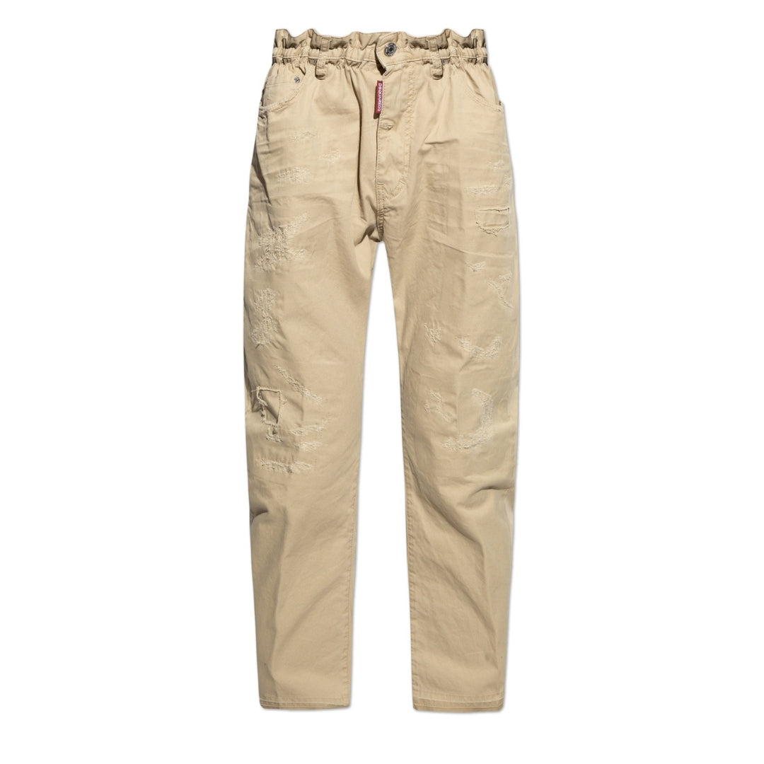 Dsquared2 Beige Trousers Desert Tan W32