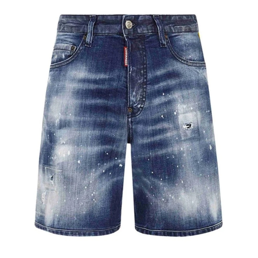 DSQUARED2 S74MU0648 S30342 BOXER SHORT 470 BLUE SHORTS Mens 48