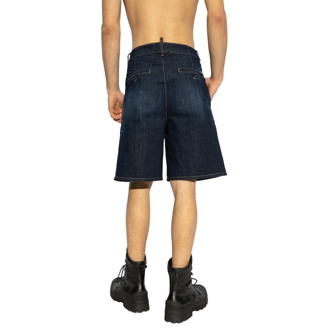 Dsquared2 Bermuda Shorts Denim Navy Blue W32