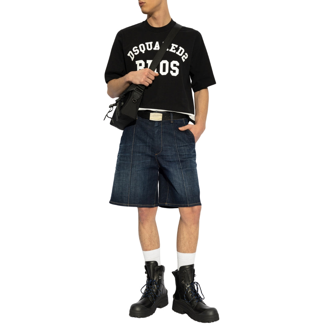 Dsquared2 Bermuda Shorts Denim Navy Blue W32