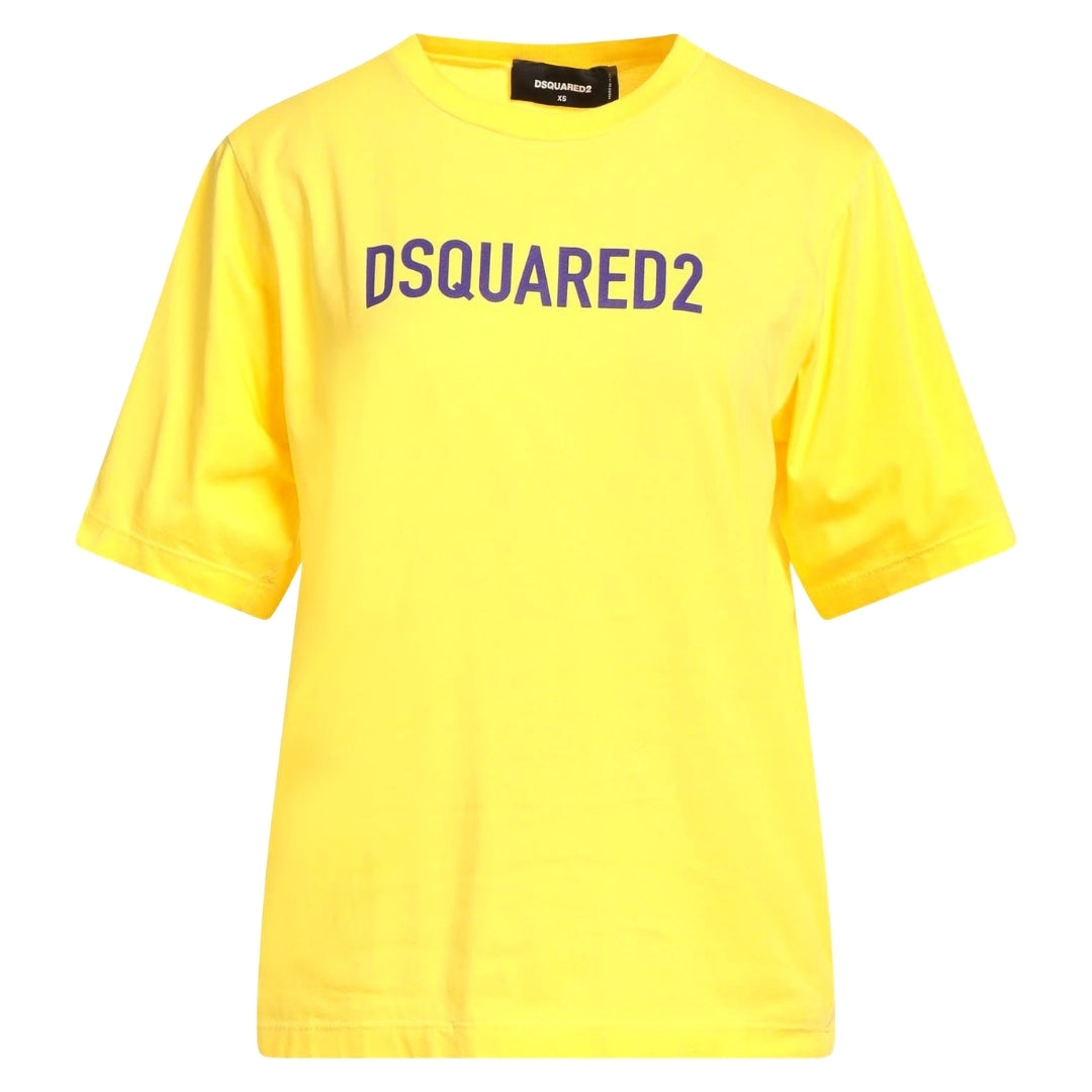 DSQUARED2 Eco Dyed Easy Dark Yellow  T-Shirt S