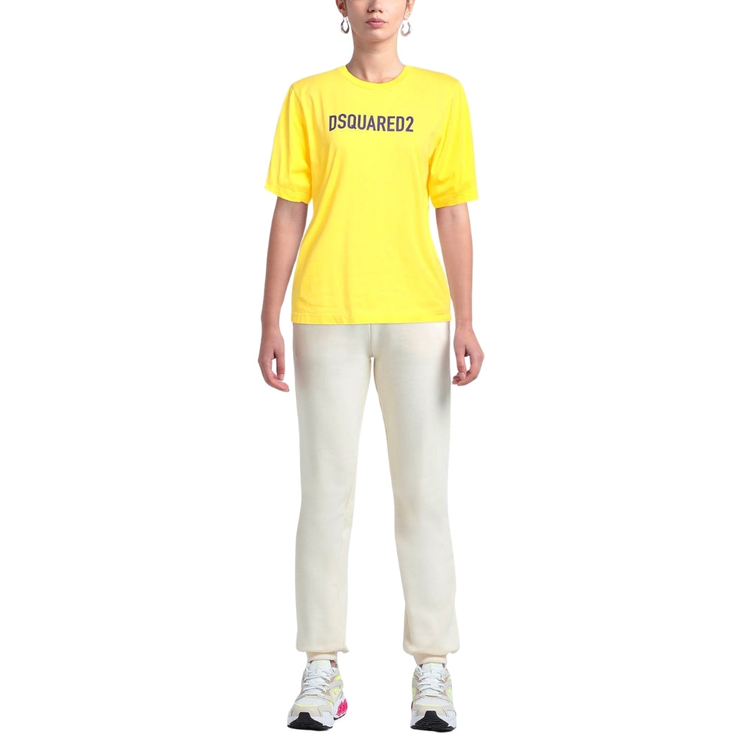 DSQUARED2 Eco Dyed Easy Dark Yellow  T-Shirt S