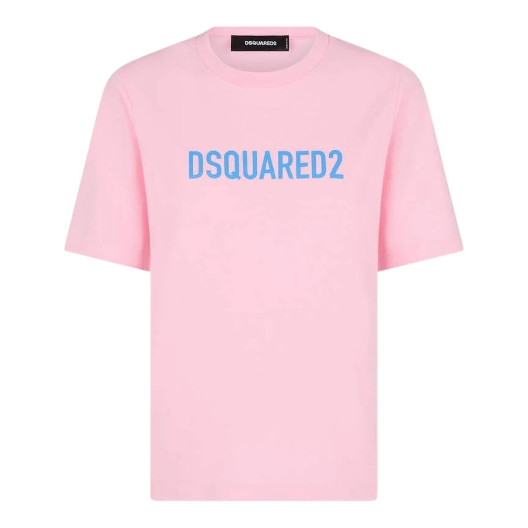 DSQUARED2 Eco Dyed Easy Pink  T-Shirt XXS