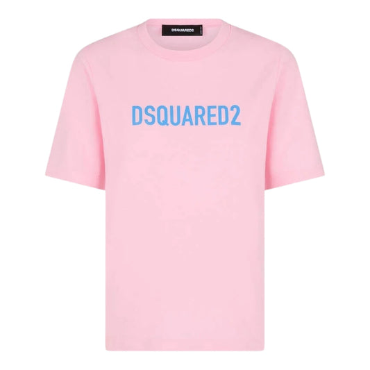 DSQUARED2 Eco Dyed Easy Pink  T-Shirt XXS