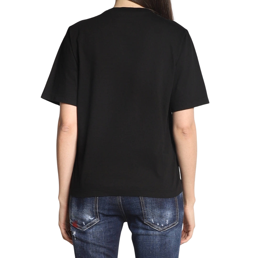 DSQUARED2 Bold Logo Print Black  T-Shirt XS