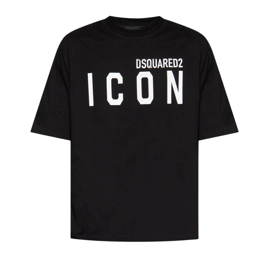 Dsquared2 Icon Logo T-Shirt Black White XXL