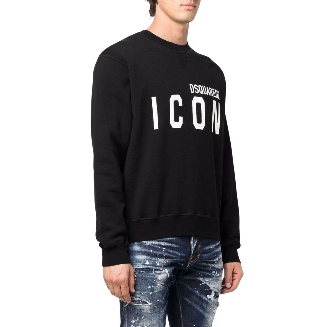 Dsquared2 Icon Cool Sweatshirt Black White XS