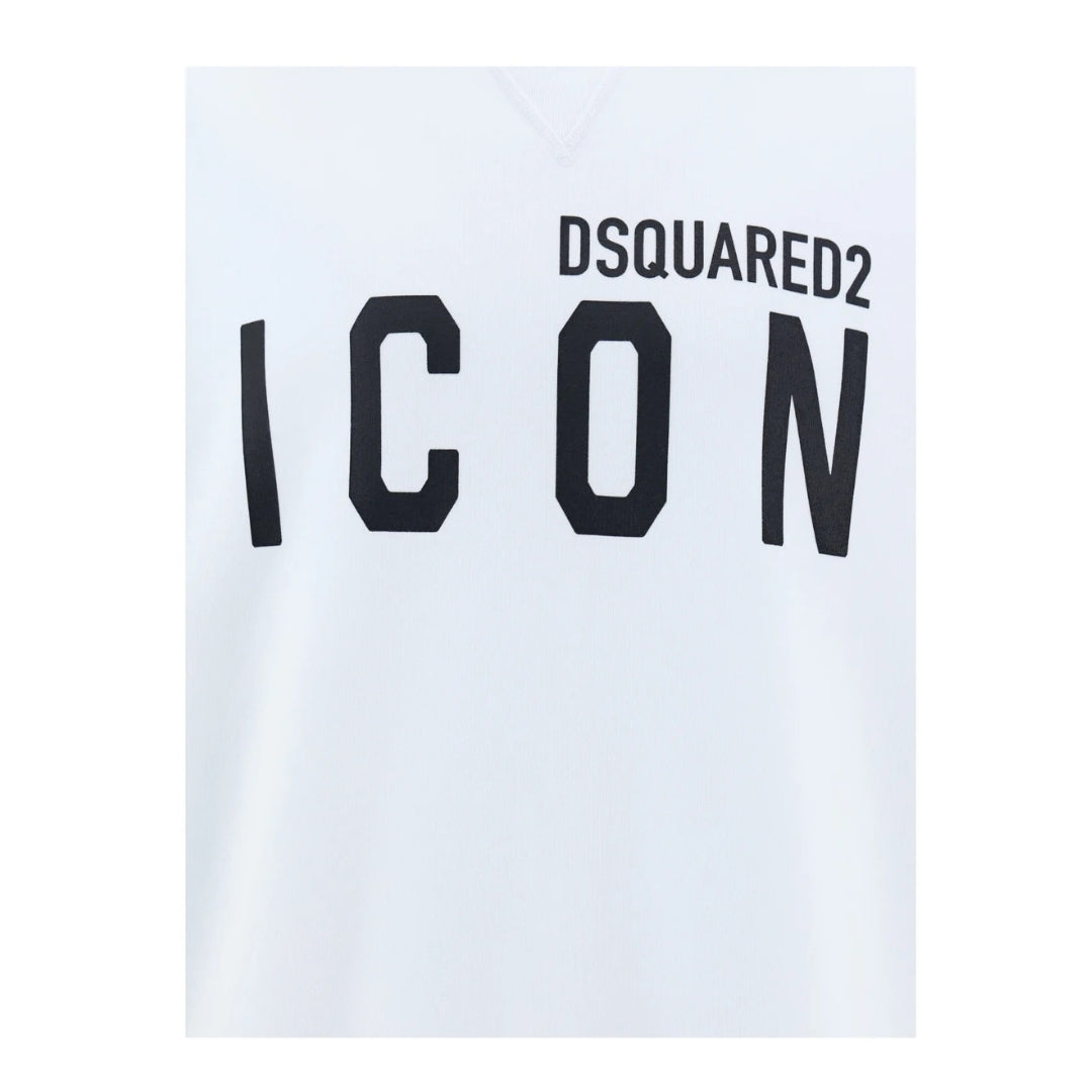 Dsquared2 Icon Cool Sweatshirt White Black XS