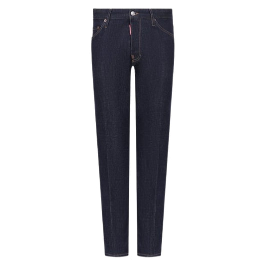 DSQUARED2 Cool Guy Jeans Icon Print Pocket Dark Wash Blue Jeans W30