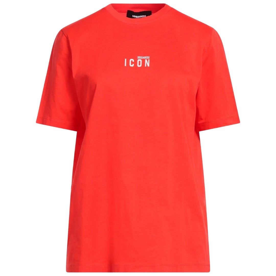DSQUARED2 Icon Small Chest Logo Red  T-Shirt S