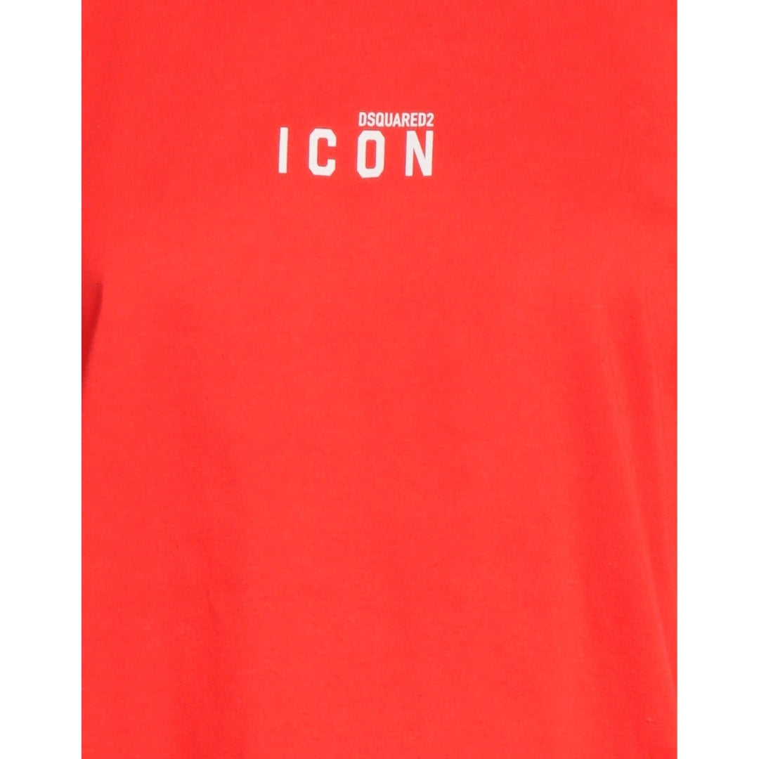 DSQUARED2 Icon Small Chest Logo Red  T-Shirt S