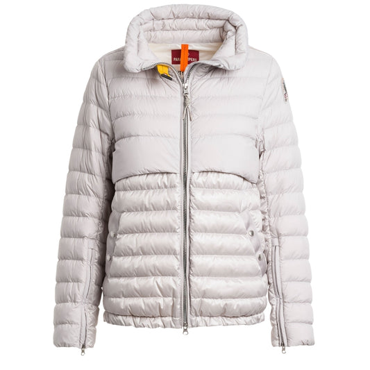 Parajumpers SAYA PWPUCY33 254 DAWN Light Grey Down Jacket Womens S